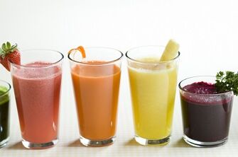 Juice Diät fir Gewiichtsverloscht
